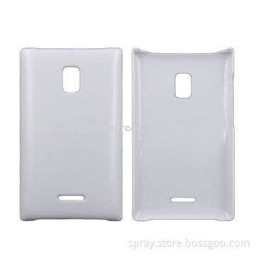 White PC Mobile Phone Cases, Ultra-slim and Lightweight